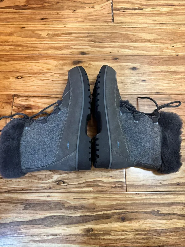 JBU Women's Colorado Cozy Faux Fur Lined Snow Boots Dark Grey‎ Size 9 NWOT - Image 5