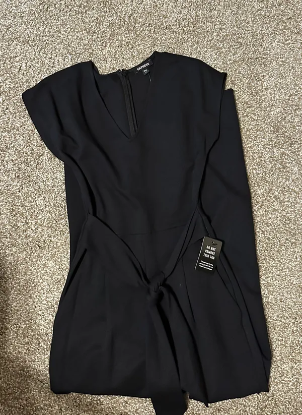 Express Black Jumpsuit - Image 2