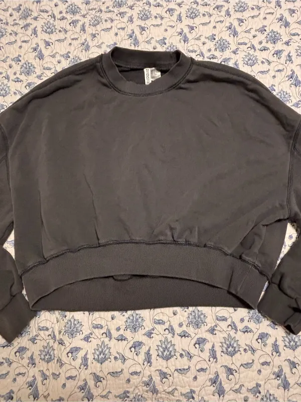 H&M Divided women’s Dark Gray Tracksuit Top is L and Pants are M Athleisure - Image 3