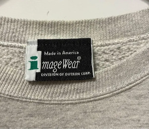 Vintage Wolf Pack Embroidered Crewneck Size XL - Image 6