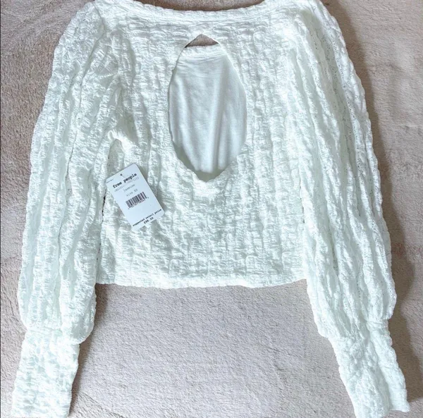 Crop Top Blouse XS - Image 5