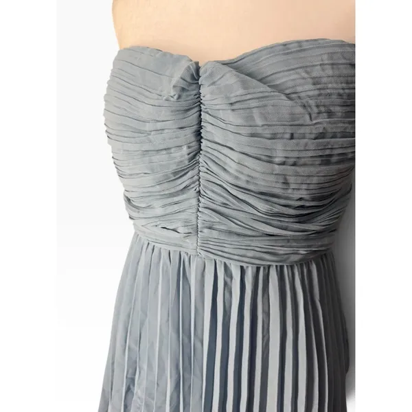 Lulus Slate Blue Gray Womens Maxi Dress Size XL - Image 5
