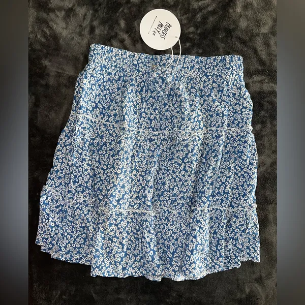 Princess Polly Zelly Mini Skirt in Dark Blue Size 8 New with tag - Image 7
