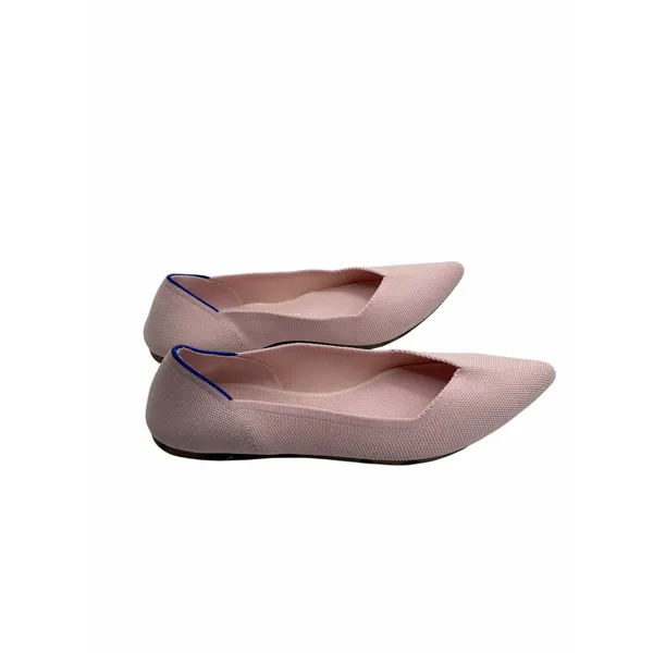 Rothy’s The Point Pink Blush Ballet Flats Comfort Washable‎ Luxe Chic Size 11 - Image 5