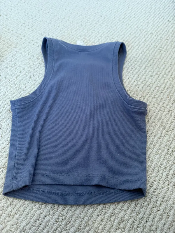 Blue Workout Top - Image 2