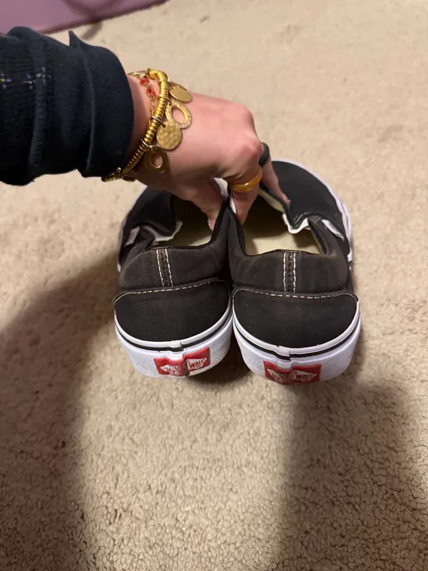 Vans Slip-On Black Women’s - Image 3