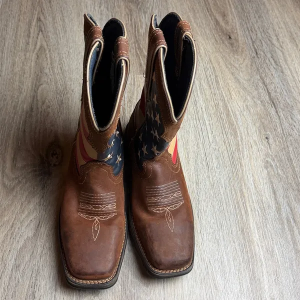 Durango Lady Rebel American Flag Western Boots – Size Women’s 7 - Image 8
