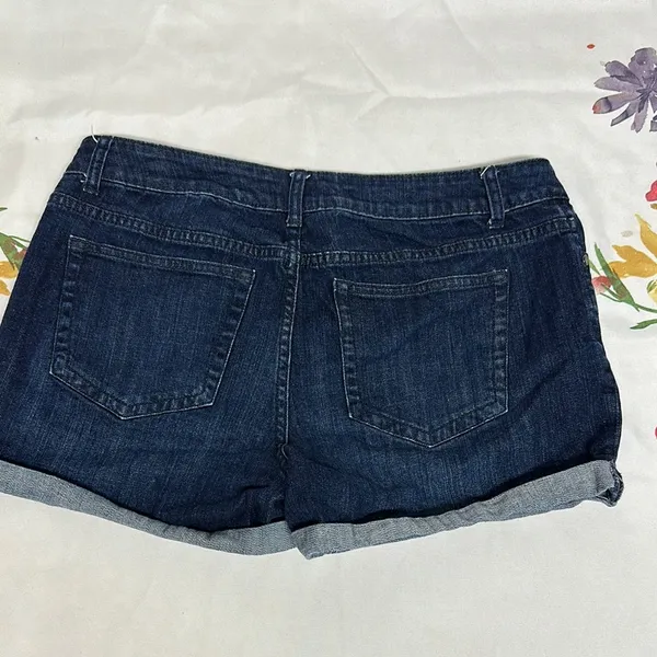 Elle Blue Jean Shorts Casual Denim Style - Image 5