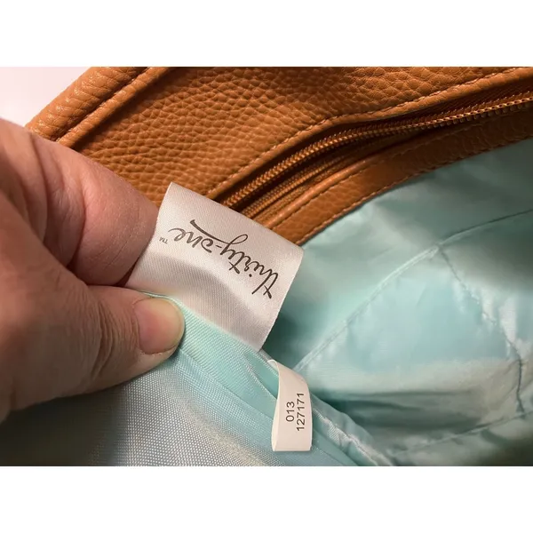 Thirty-one little dreamer tote shoulder bag tan straw‎ exterior casual neutral - Image 6