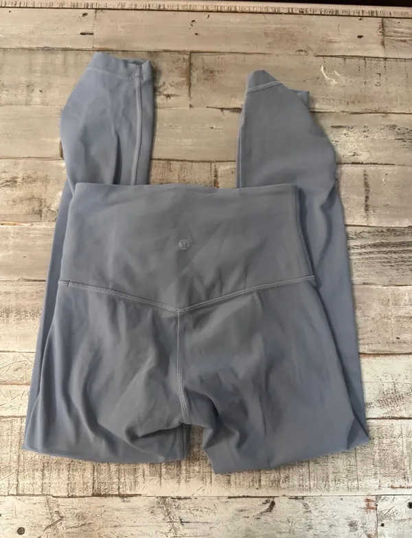 Lululemon Size 2 Align Twist Waist Ruche Bottom Leggings Violet Verbena - Image 4
