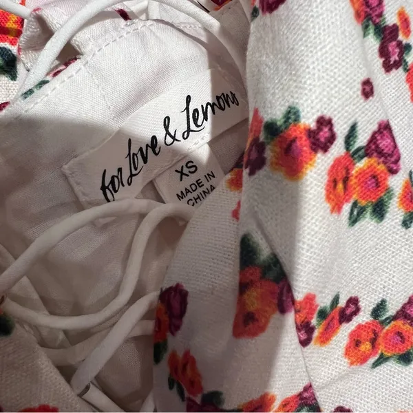 For Love and Lemons Floral Dress - Image 3