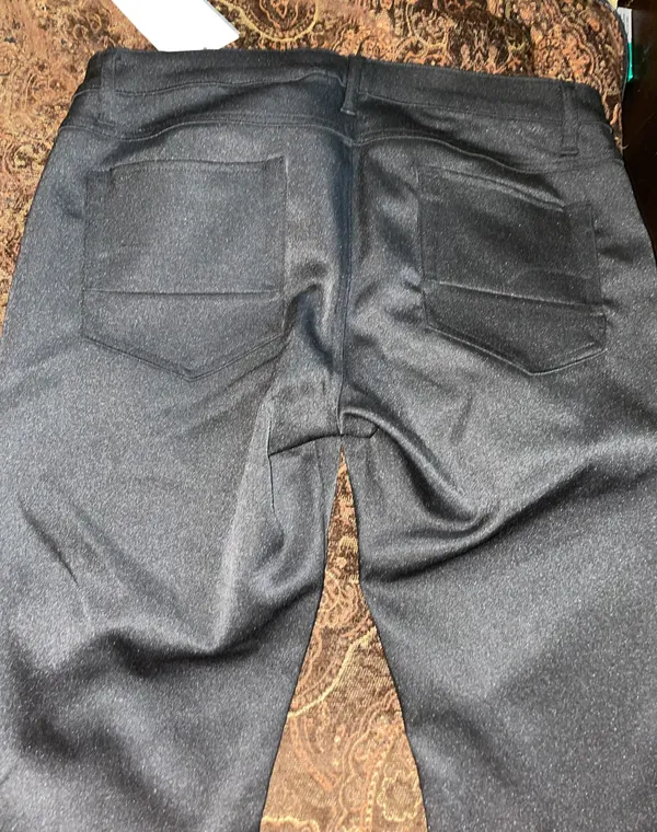 Titto Black Canvas Pants NWT Size 14 - Image 5