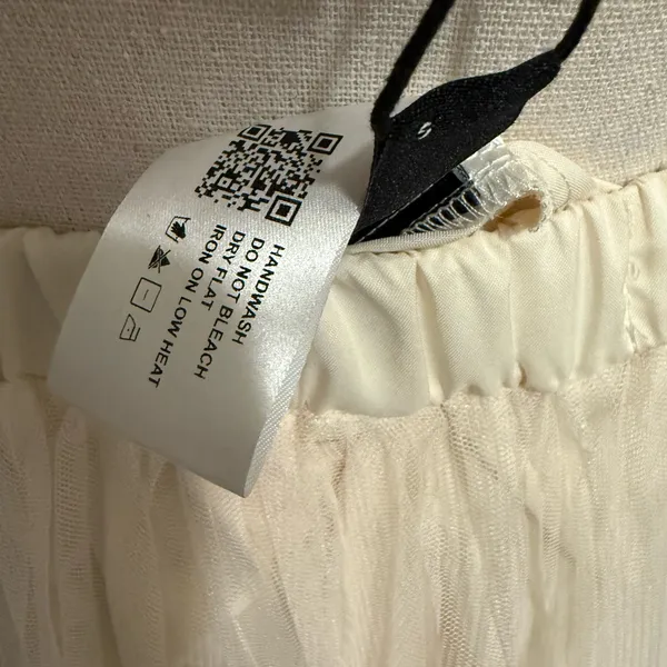 Cider NWT Voluminous mid Rise Layered Tulle Ruffle Hem Maxi Skirt whimsy fairy - Image 4
