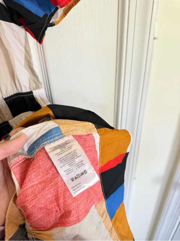 Anthropologie Somerset Mini Dress in Multicolor Block Print - Image 4