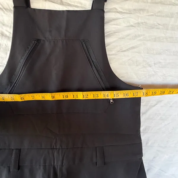 Black Snow Pant Bib Women's Size Large #260384 - Image 10