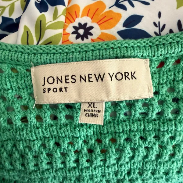 Jones New York XL Green Sweater - Image 4