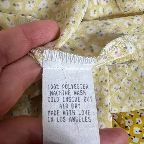 RESA Ashley‎ Midi in Honeysuckle revolve smocked dress Sz M - Image 6