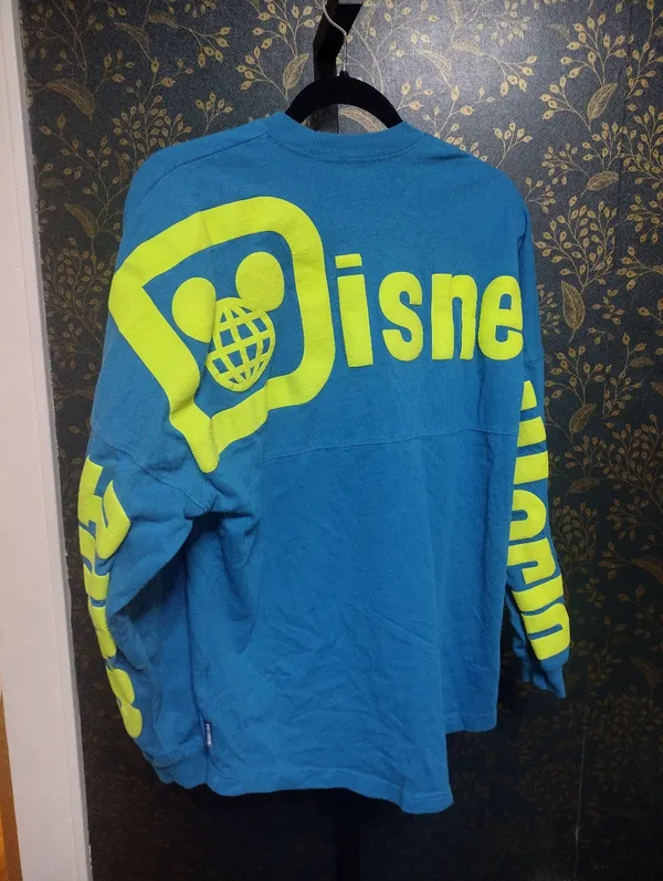 Walt Disney World Blue Spirit Jersey Graphic Long Sleeve Tee - Image 2