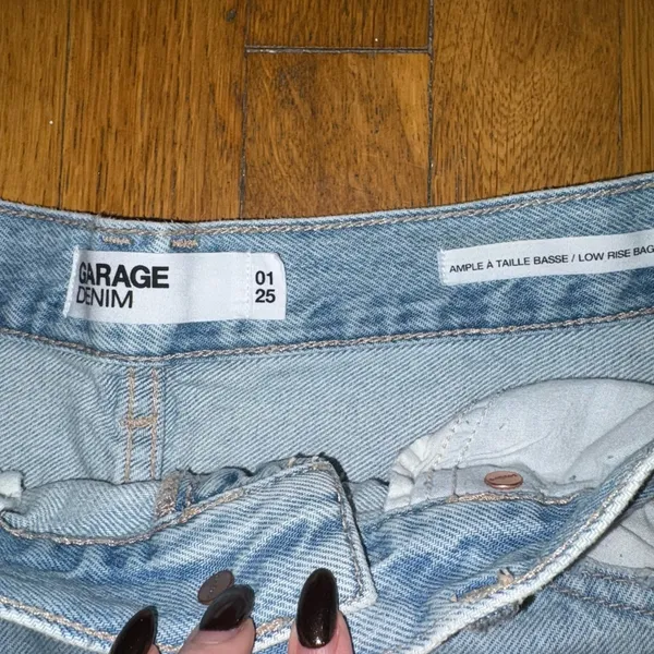 Garage low rise baggy jeans - Image 3