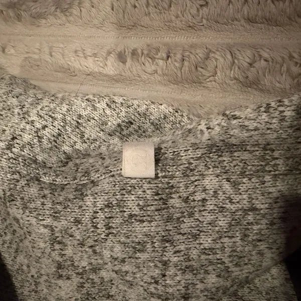 Lululemon Fleece and Thank You Pullover Hoodie Half Zip Heathered‎ Grey Size 6 - Image 5