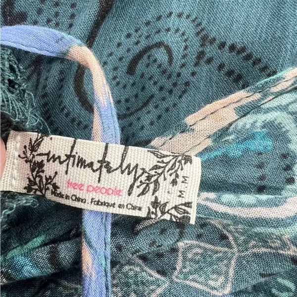 Free People Intimately Who's Sorry Now Floral Slip Dress Sz‎ M - Image 5