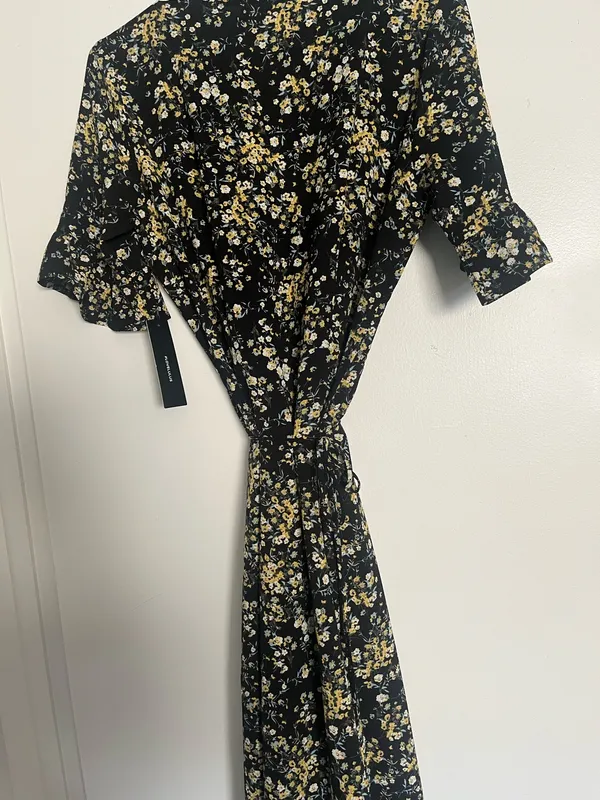 Lulus Floral Wrap Maxi Dress - Image 6