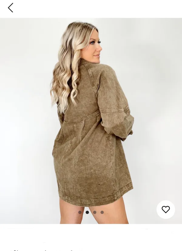 Lane 201 Denim Dress - Image 2