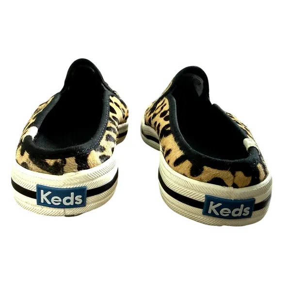 Keds for Kate Spade Slip On Shoes Size 7.5 Mules Leopard Print Sneakers - Image 12