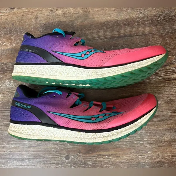 Saucony Series Freedom ISO Running Cross Training Sneakers Size 9.5 Athletic - Image 2