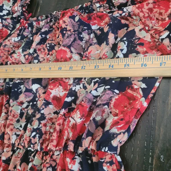 Source Unknown Love J Women’s Floral Sleeveless Dress – Multicolored Size Large - Image 4
