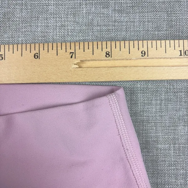 Lululemon Leggings Womens 0 Pink High Rise Ankle Yoga Pants Stretch LW5CT1S - Image 7