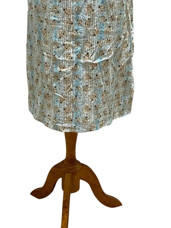 Route 66 Y2K Babydoll Dress Blue Size 10 Summer Festival Boho Cottagecore Beach - Image 5