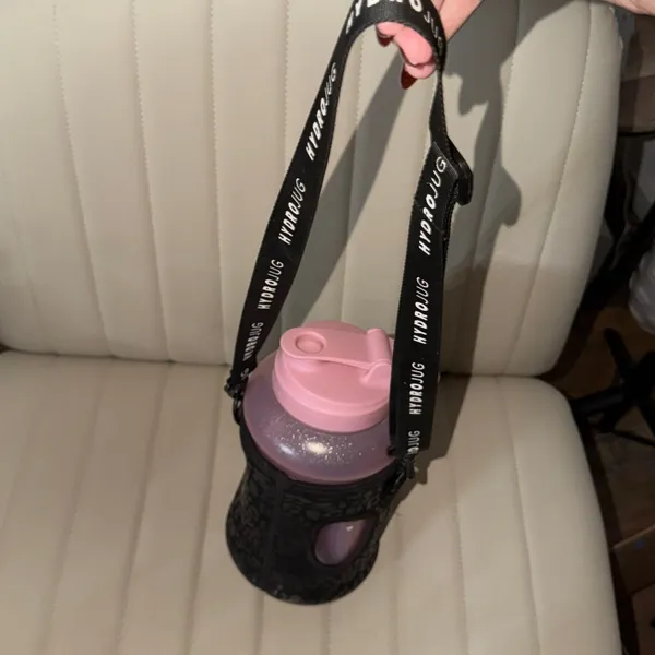 Hydrojug OG black cheetah Sleeve LIMITED EDITION Rare with Sparkle Jug - Image 6