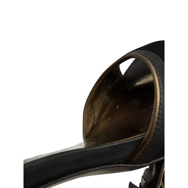 Coach Heels Women's 8B Black Strappy Stiletto Sandals Dress Party‎ Elegant - Image 13
