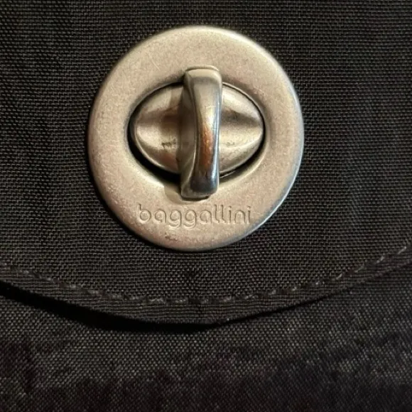 Baggallini Black Nylon Shoulder Bag‎ - Image 3