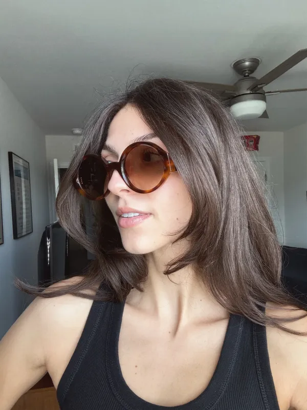 Loewe Story Round Frame Tortoiseshell Acetate Sunglasses - Image 7