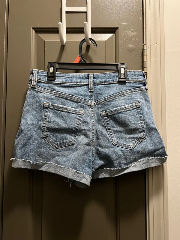 Wild Fable Denim Shorts High-Rise Blue - Image 3