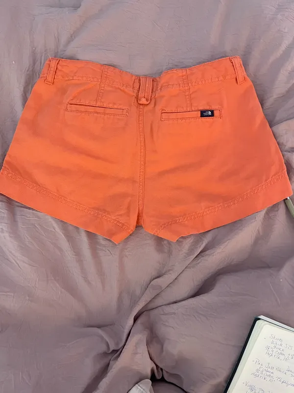 North face linen blend shorts - Image 3