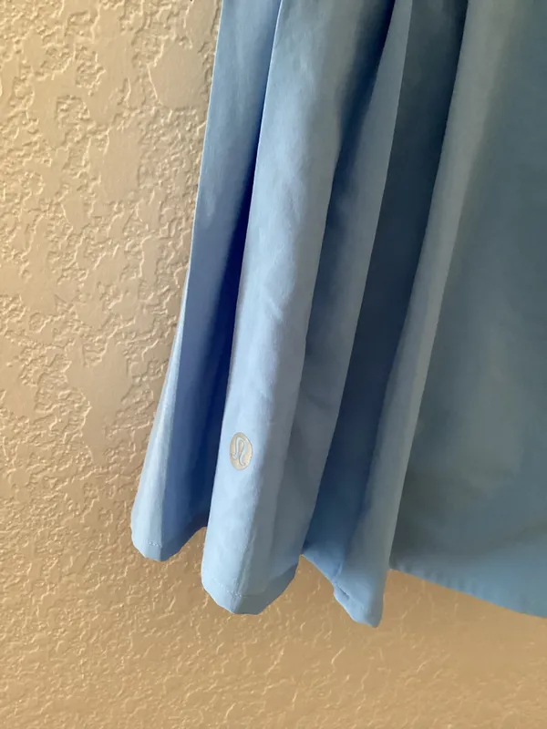 Lululemon Side-Pleat High-Rise Tennis Skirt Blue - Image 4