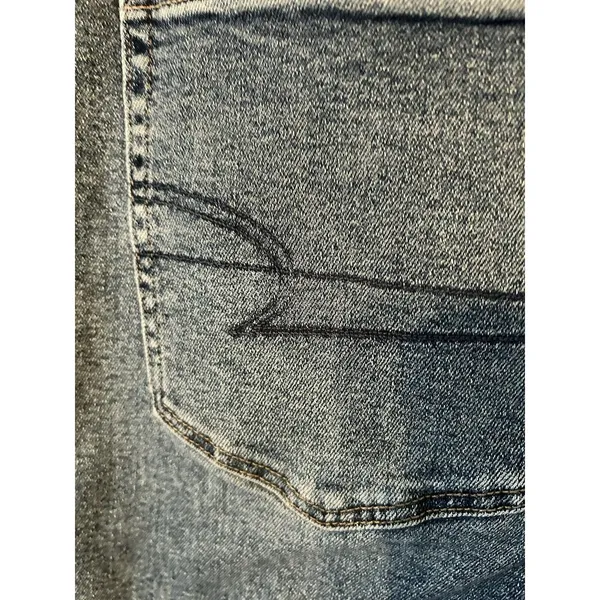 American Eagle Jeans‎ Women 14 Mom Jeans Denim Medium Wash Straight Leg - Image 2