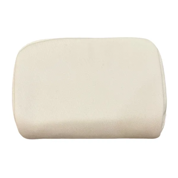 Christian Dior Canvas Cosmetic Makeup Zipper Bag Pouch Clutch - White - Image 3