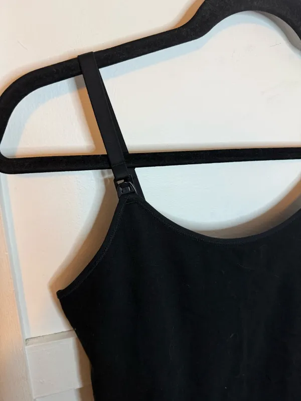 Love By Gap Black Clip Down Nursing Cami - Image 6