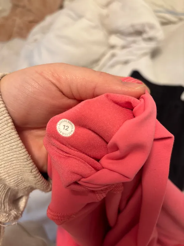 Pink/Coral Lululemon Leggings - Image 4