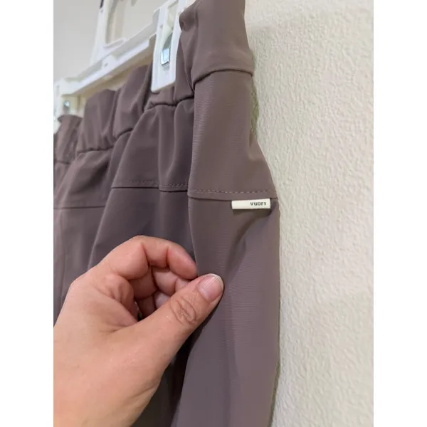Vuori Miles Ankle Pants Womens Size S Brown Mauve Tapered Athletic Trousers - Image 6