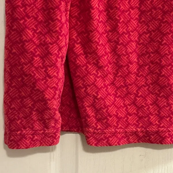 Columbia Women's‎ Pink Geometric Print Fleece 1/4 Zip Pullover Size M - Image 6