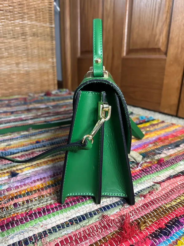 Green crossbody purse - Image 5