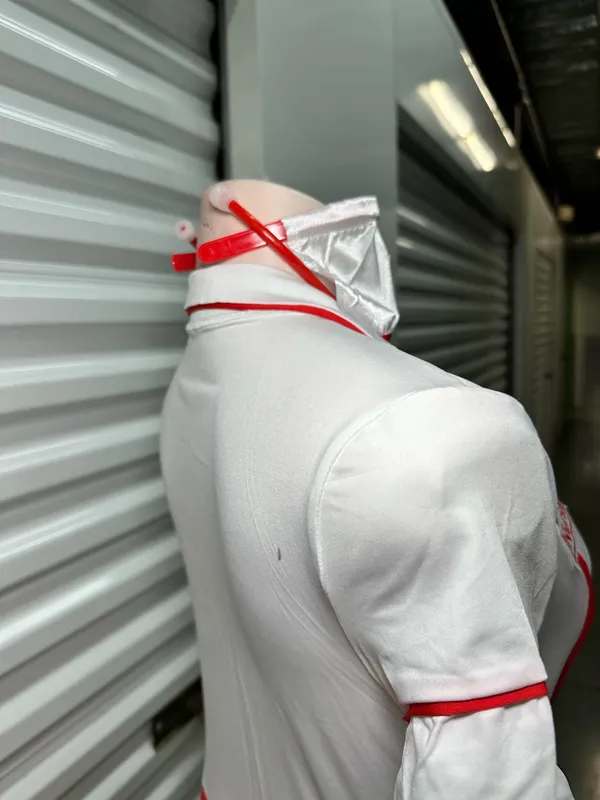 Nurse costume (different sizes Red Size undefined - Image 9