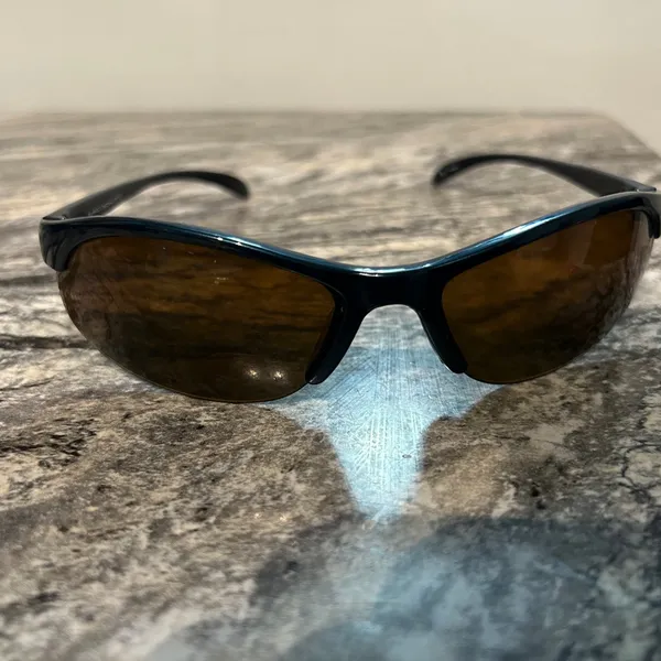 Brown Wraparound Sunglasses with Gradient Lenses - Image 10