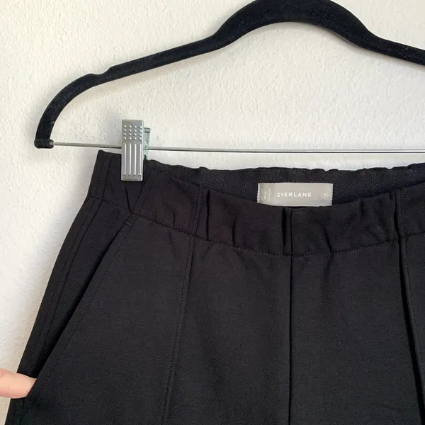 NEW Everlane Sz‎ XS The Dream Pant Black Office Work Career Corporate - Image 6