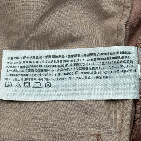 Abercrombie & Fitch Utility Jacket Womens XS Pink Military Cargo Cotton NWT - Image 7